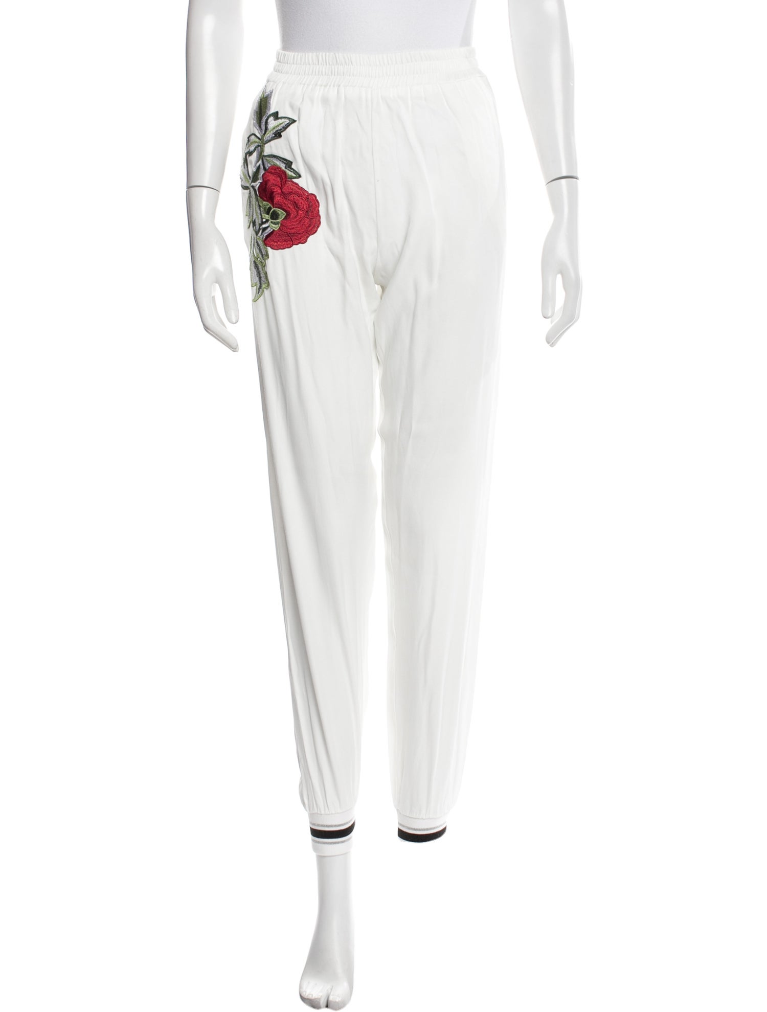 Philipp Plein Graphic Print Skinny Leg Pants