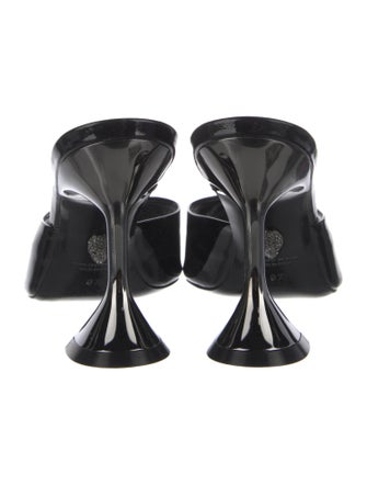 Philipp Plein Patent Leather Slides