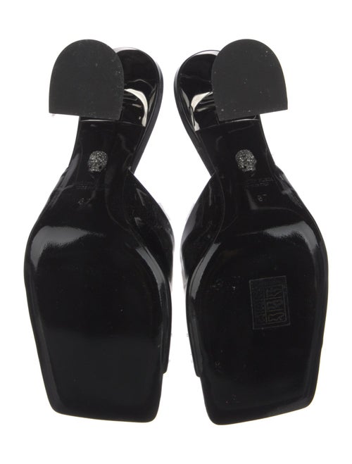 Philipp Plein Patent Leather Slides
