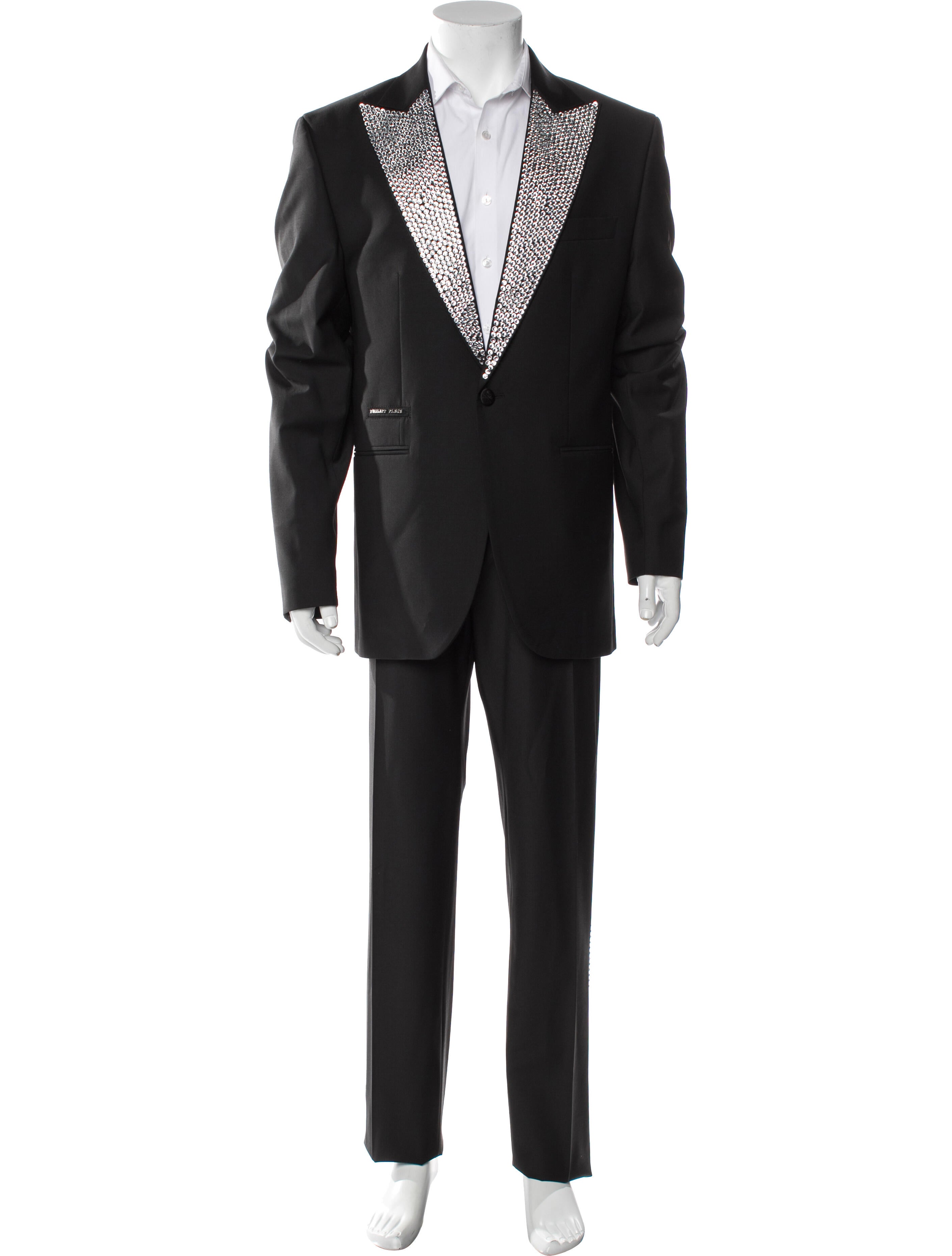 Philipp Plein Virgin Wool Two-Piece Suit w/ Tags