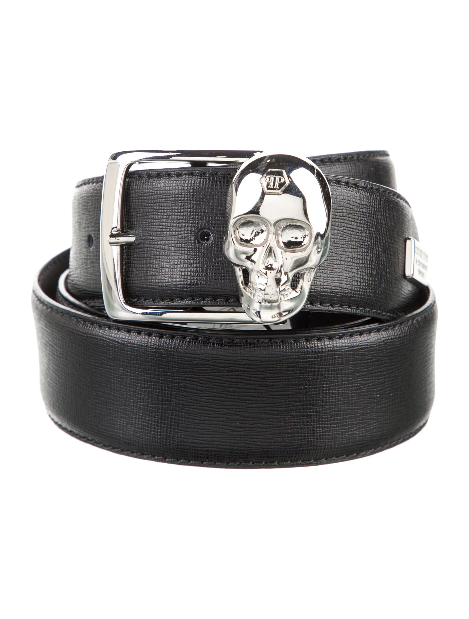 Philipp Plein Leather Belt