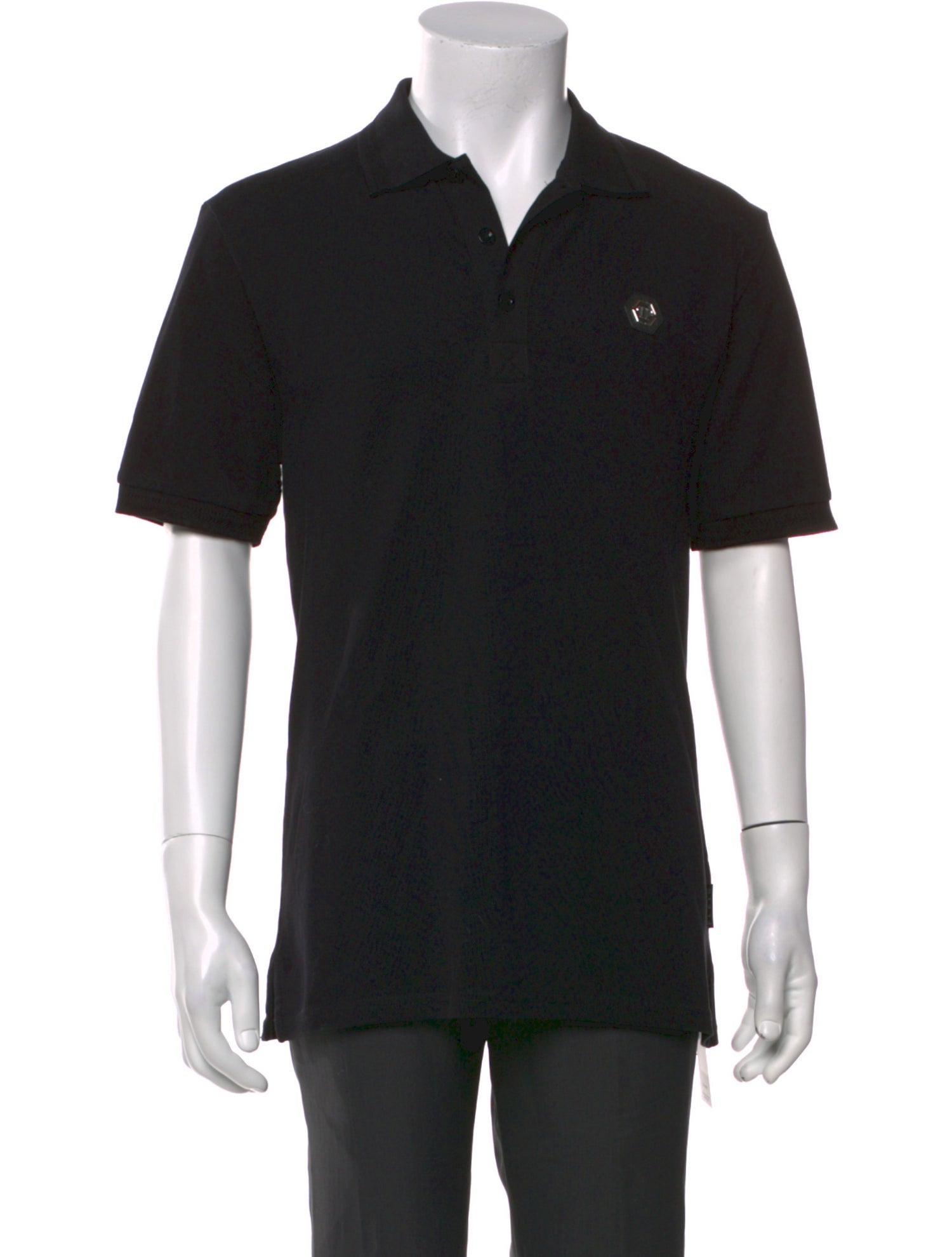Philipp Plein Collar Short Sleeve Polo Shirt
