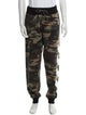 Philipp Plein Camouflage Print Raw-Edge Trim Lounge Bottoms
