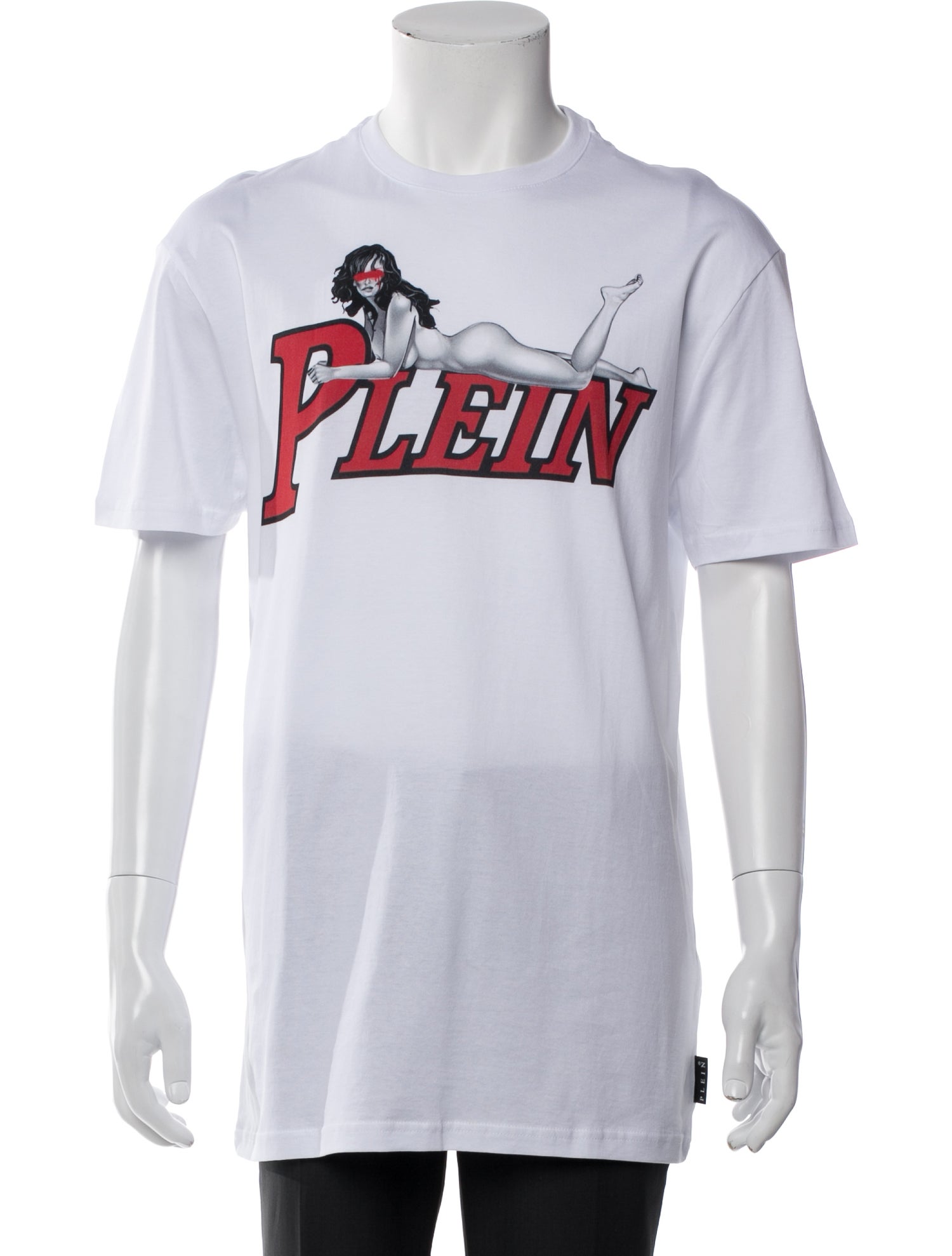 Philipp Plein Graphic Print Crew Neck T-Shirt