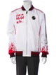 Philipp Plein Graphic Print Varsity Jacket
