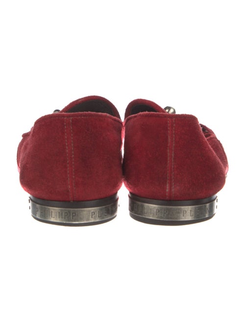Philipp Plein Suede Chain-Link Accents Loafers