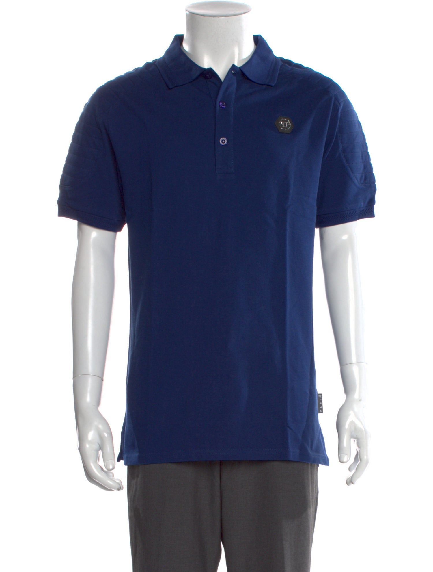 Philipp Plein Collar Short Sleeve Polo Shirt w/ Tags