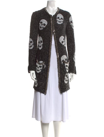 Philipp Plein Printed Crew Neck Sweater