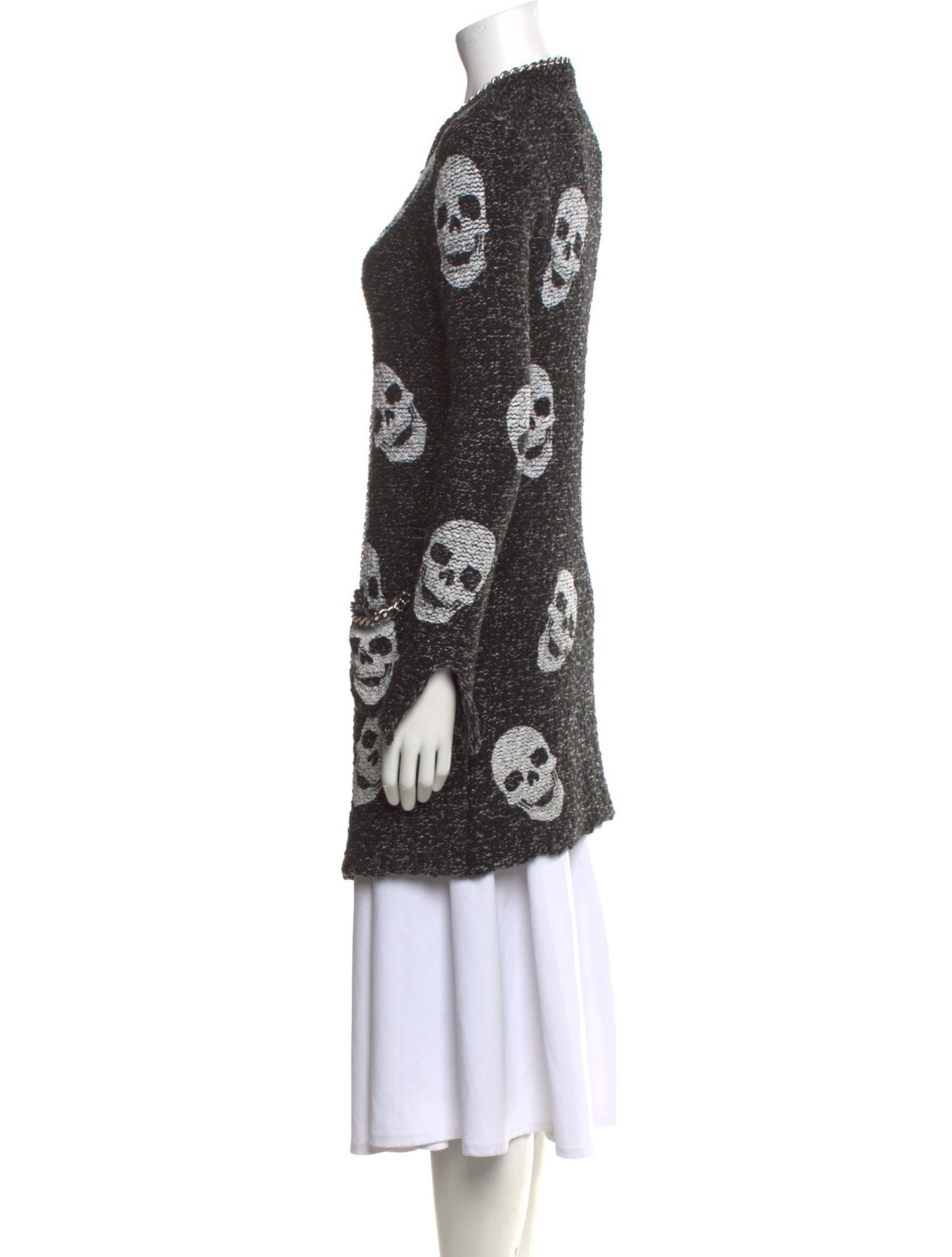 Philipp Plein Printed Crew Neck Sweater