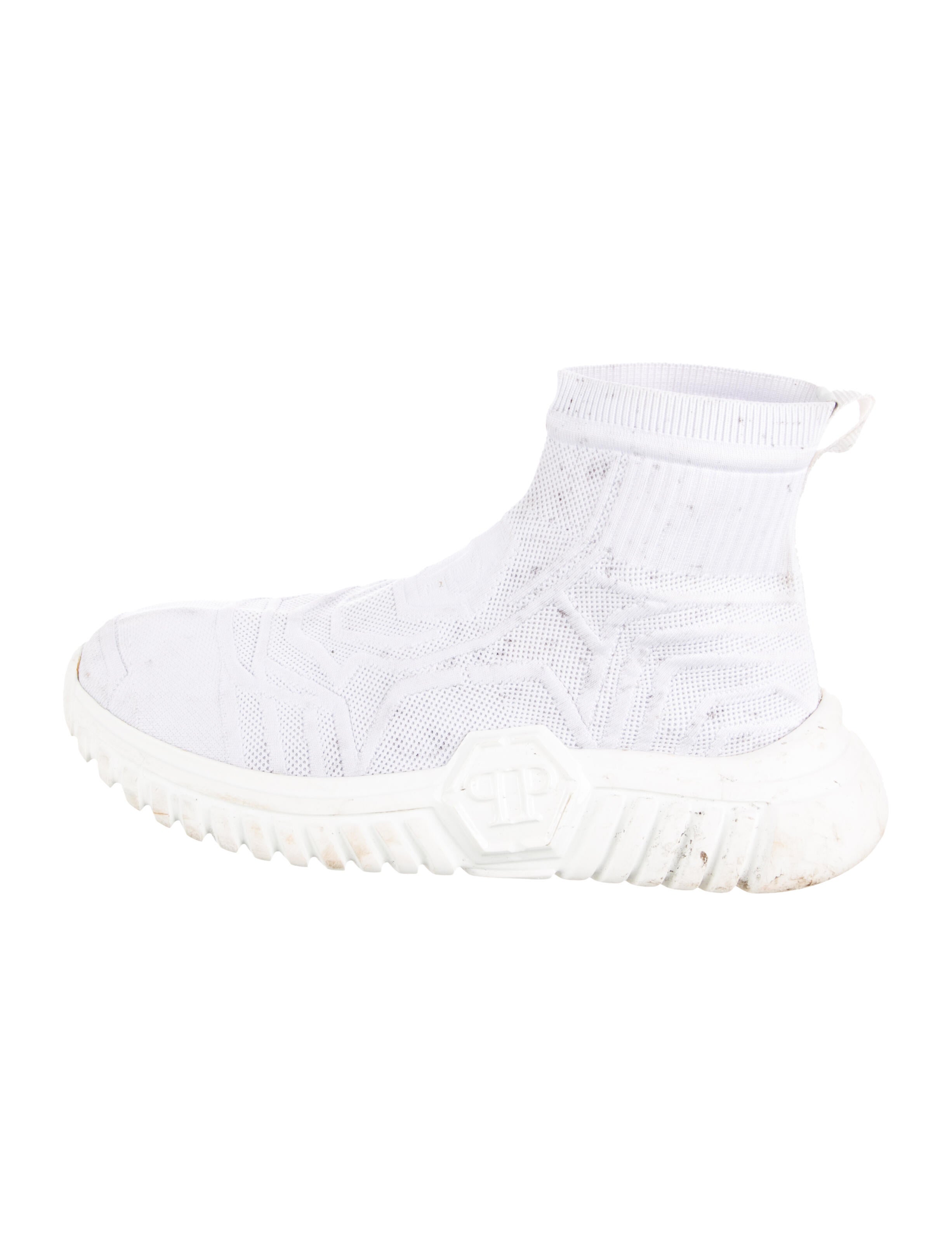 Philipp Plein Printed Sock Sneakers