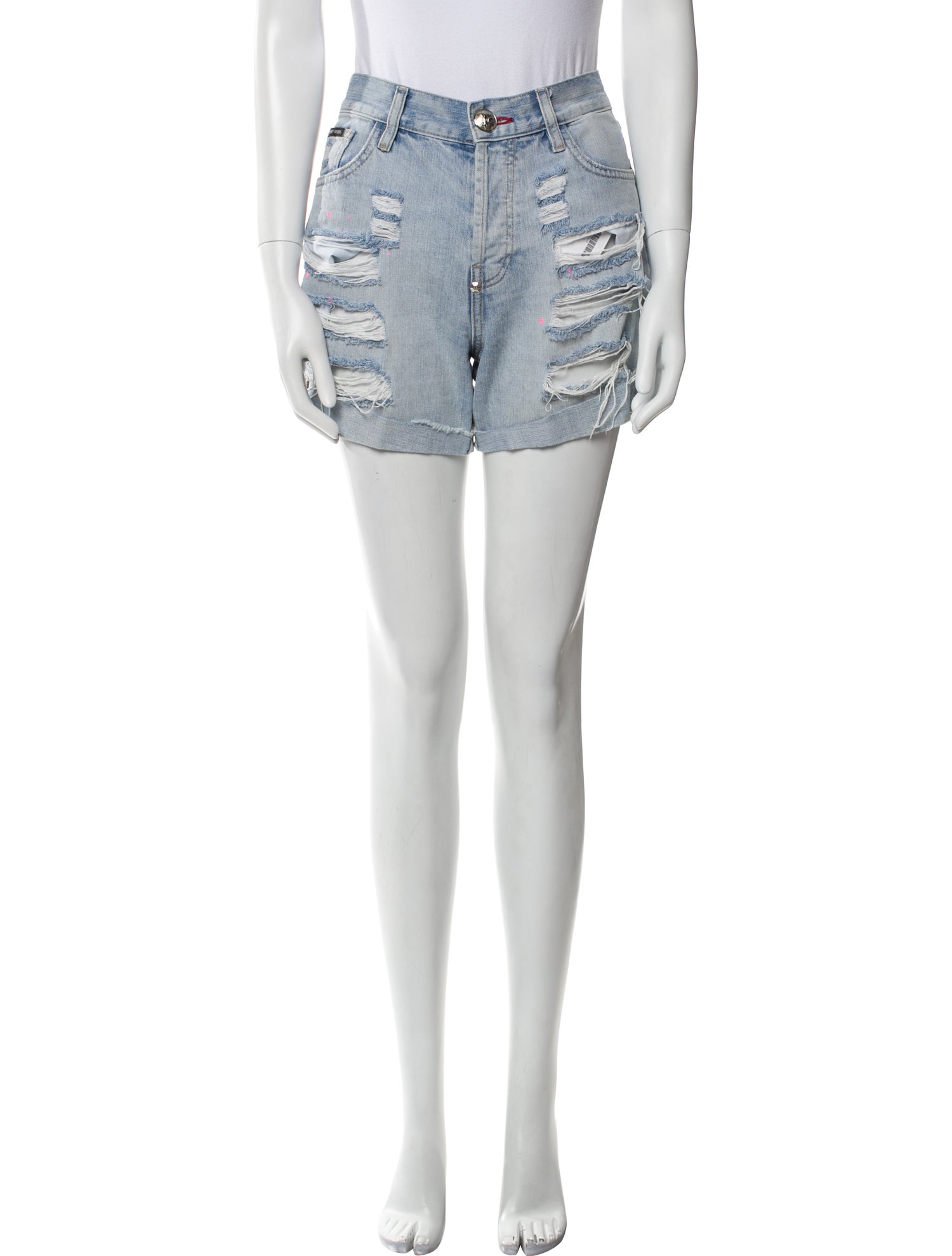Philipp Plein Mini Shorts