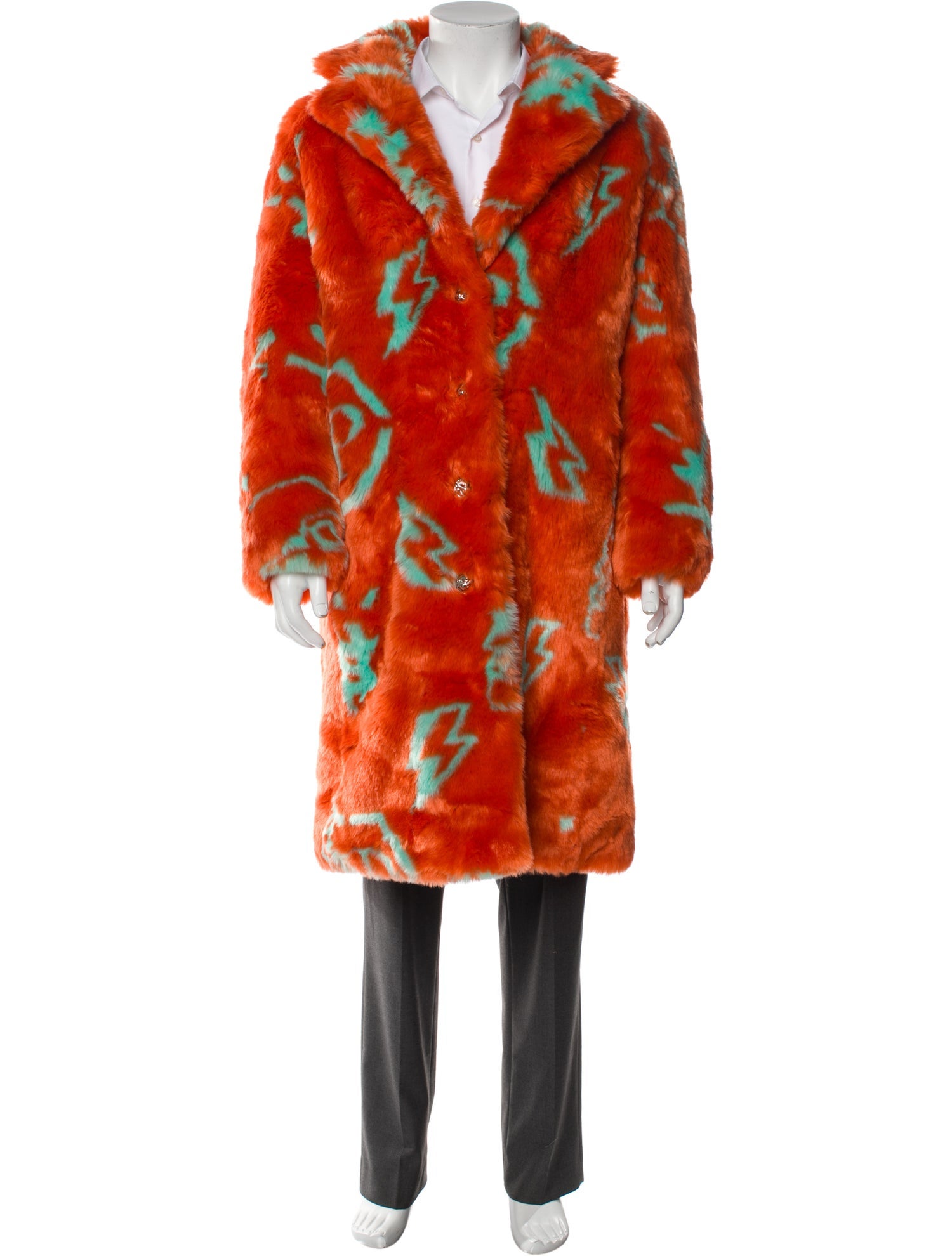 Philipp Plein Printed Parka w/ Tags