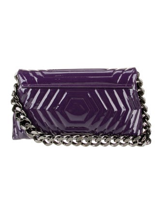 Philipp Plein Patent Leather Shoulder Bag