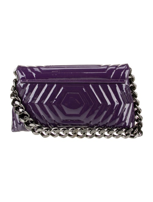 Philipp Plein Patent Leather Shoulder Bag