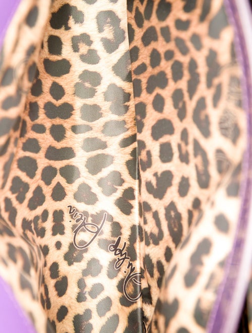 Philipp Plein Patent Leather Shoulder Bag