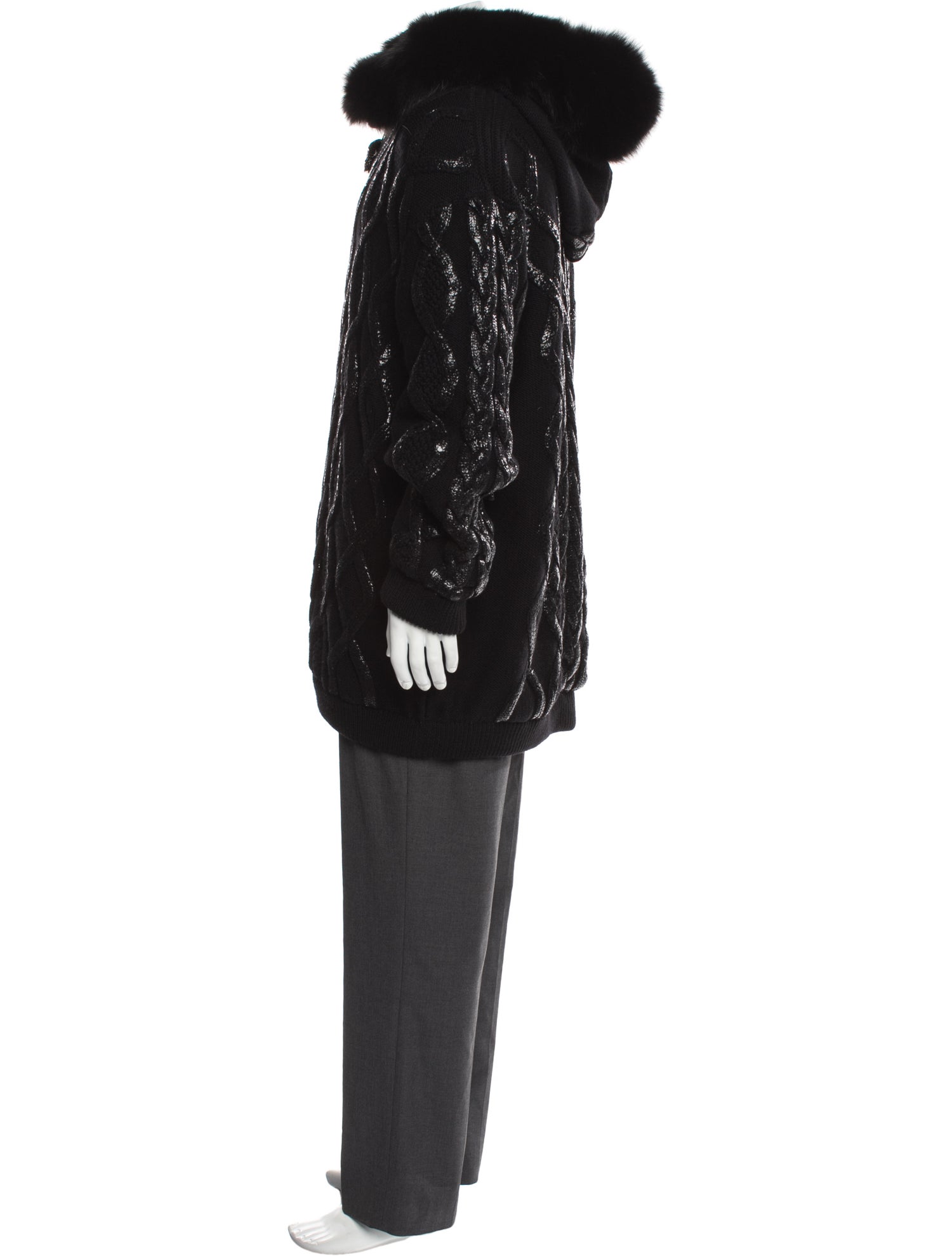 Philipp Plein Wool Parka