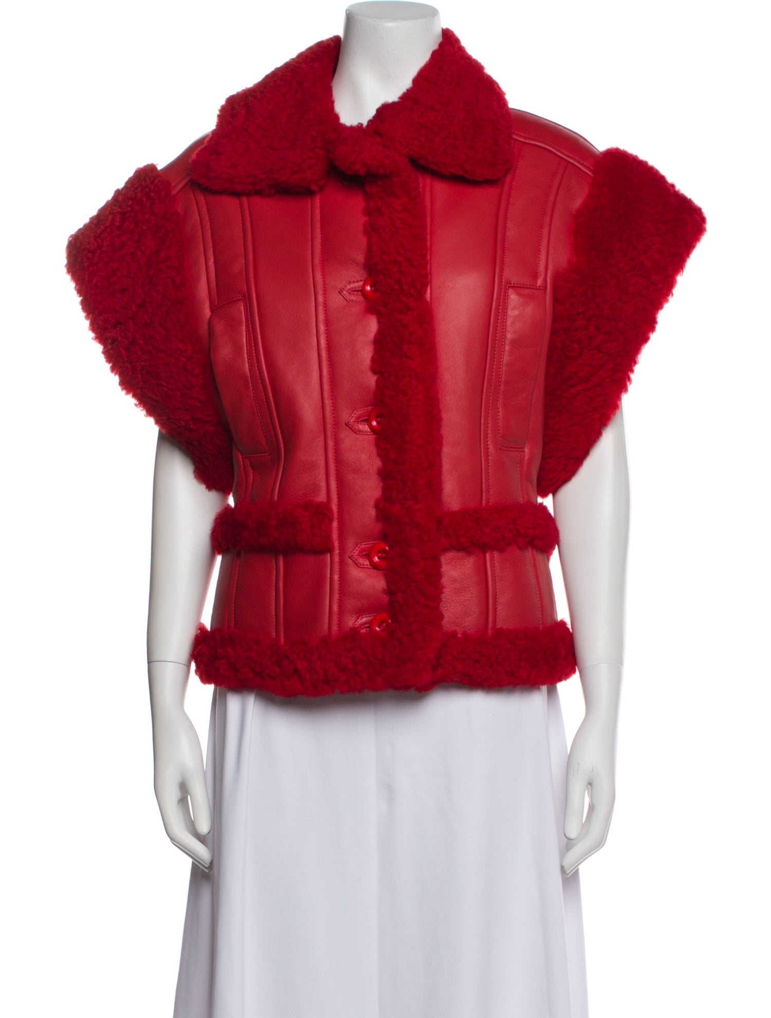 Philipp Plein Shearling Fur Jacket