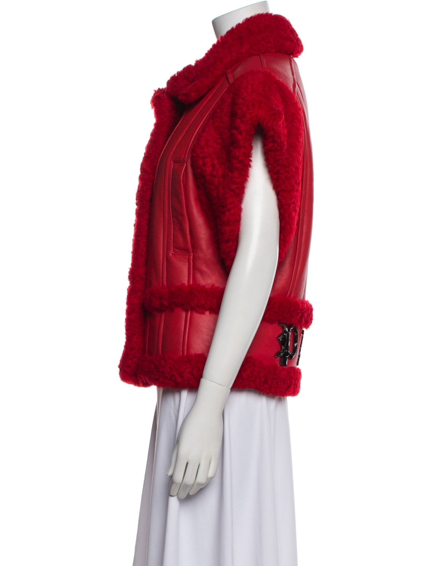 Philipp Plein Shearling Fur Jacket