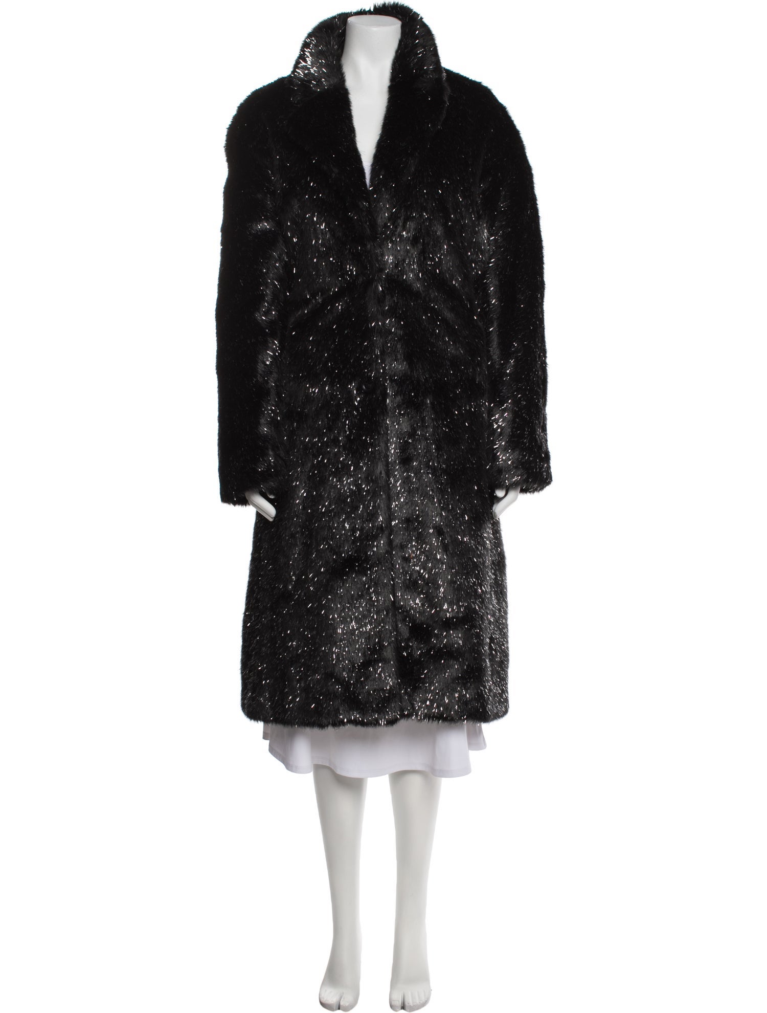 Philipp Plein Faux Fur Coat w/ Tags