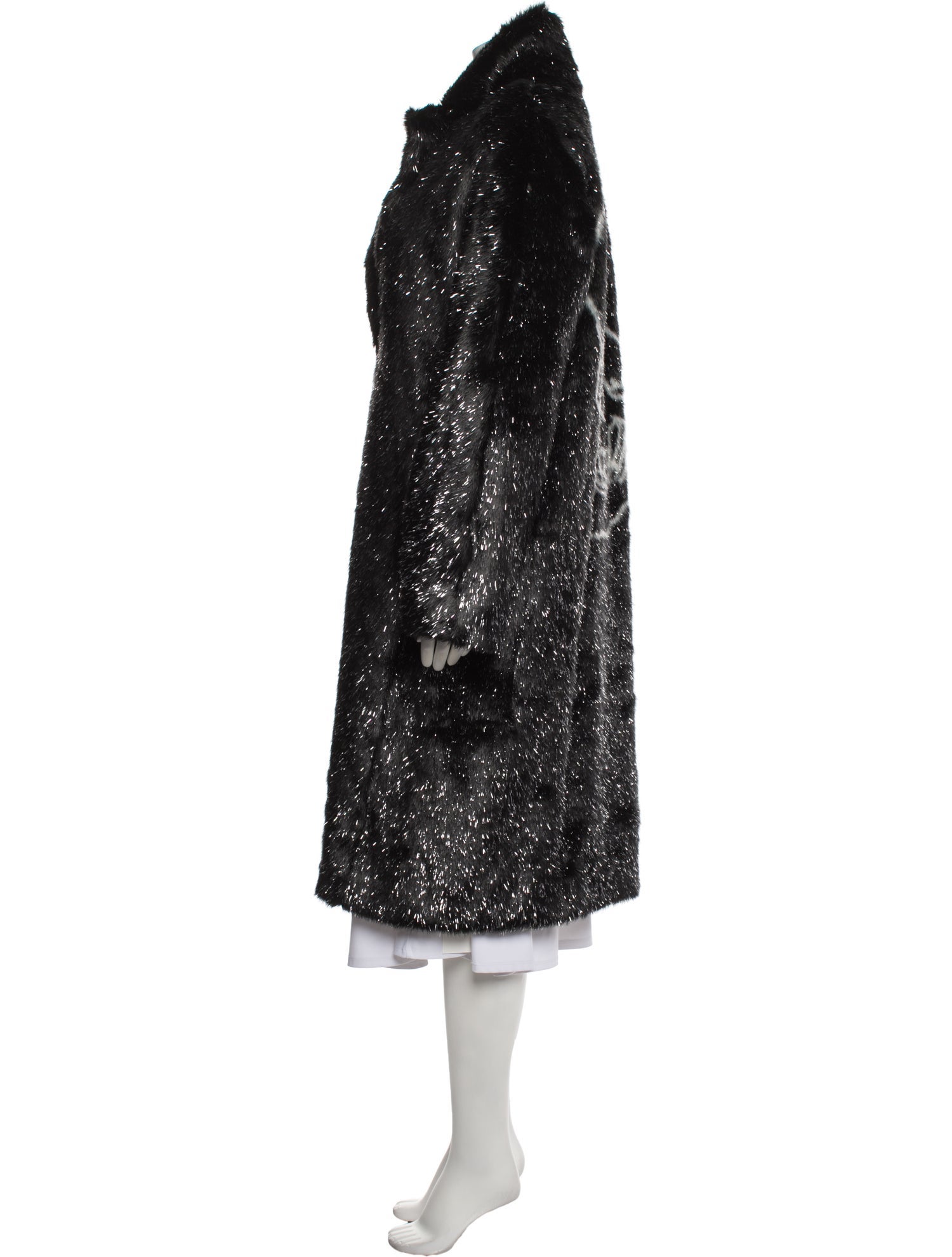 Philipp Plein Faux Fur Coat w/ Tags