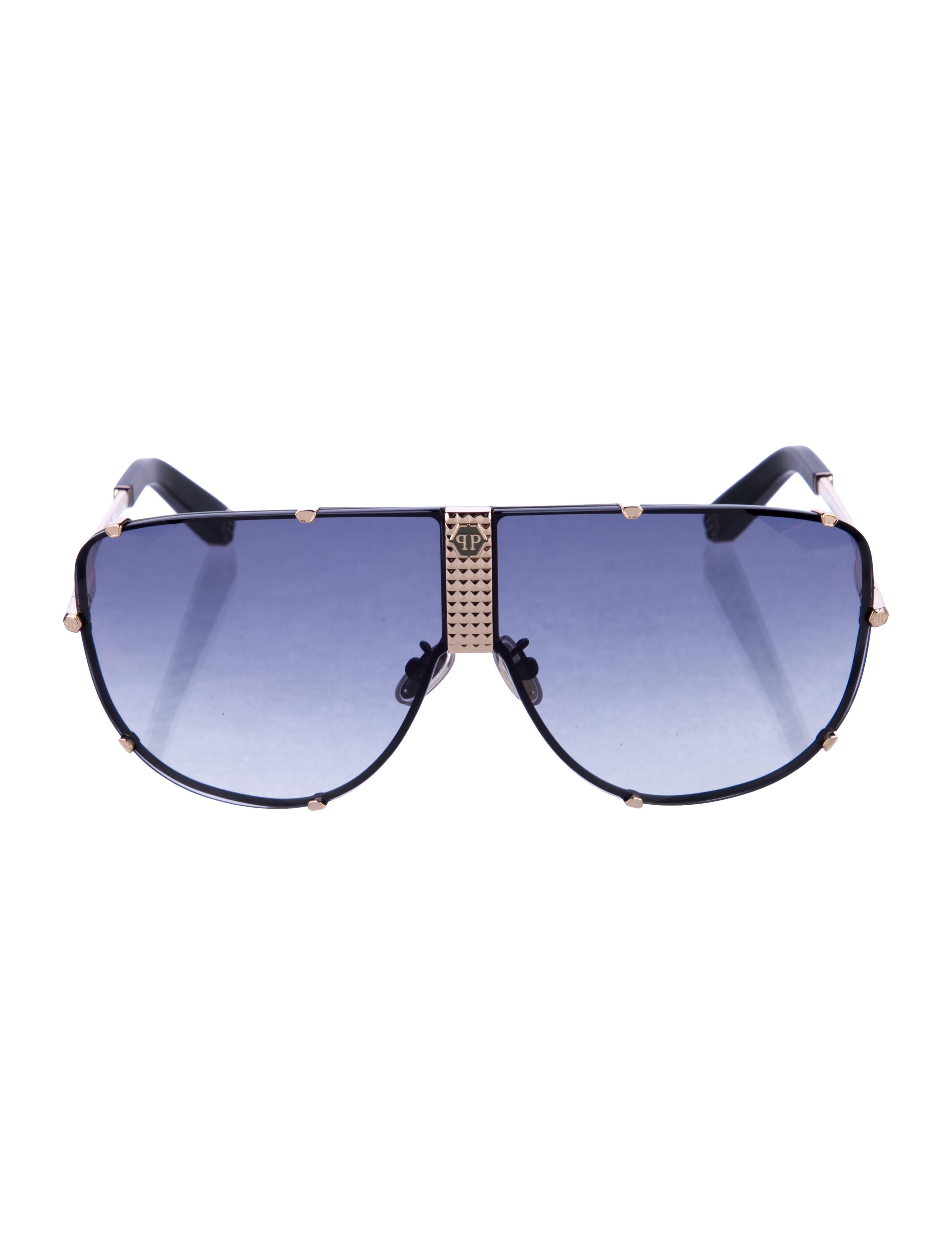Philipp Plein Loverod Shield Sunglasses