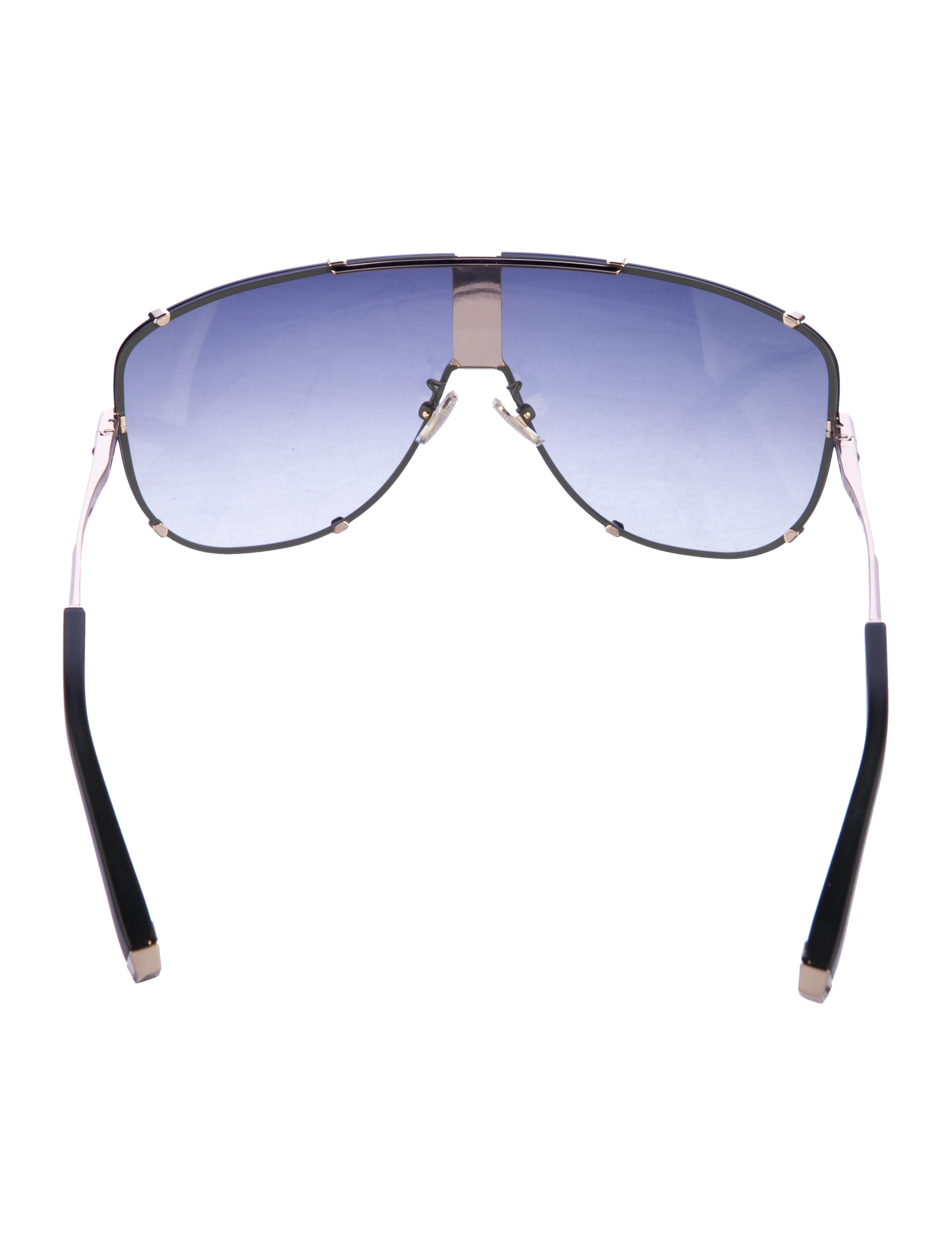Philipp Plein Loverod Shield Sunglasses