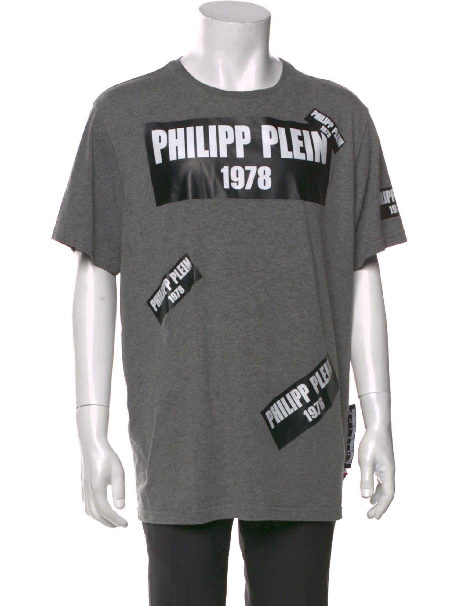 Philipp Plein Graphic Print Crew Neck T-Shirt
