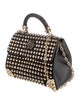 Philipp Plein Leather Top Handle Bag