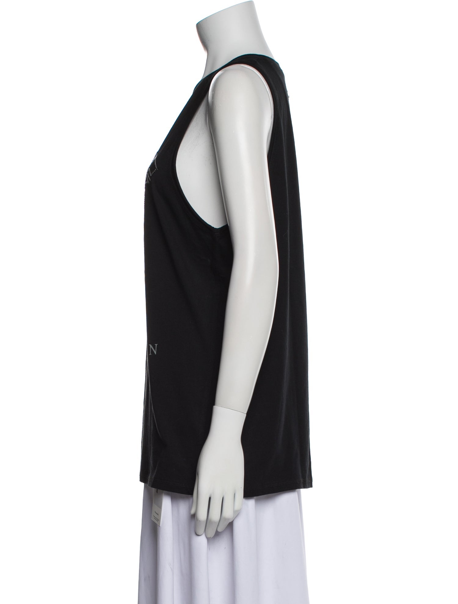 Philipp Plein Graphic Print Crew Neck Top