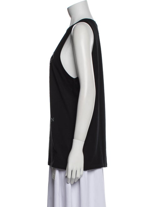 Philipp Plein Graphic Print Crew Neck Top