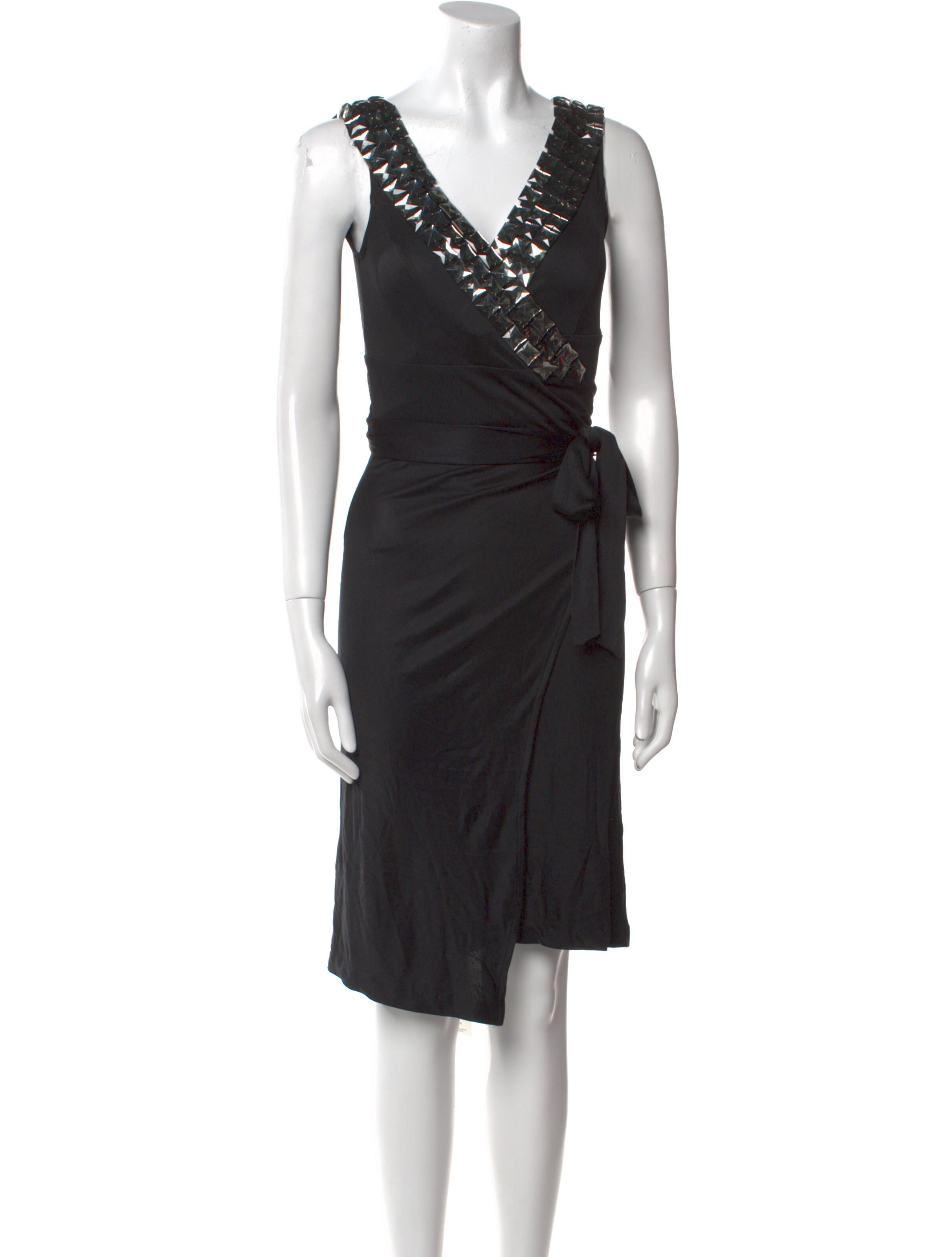 Philipp Plein Silk V-Neck Tunic