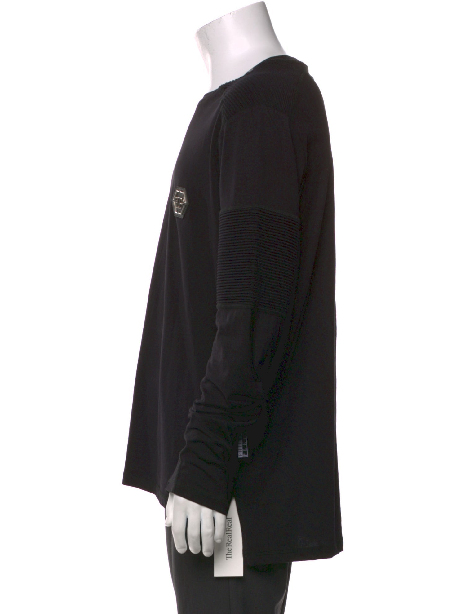 Philipp Plein Crew Neck Long Sleeve T-Shirt