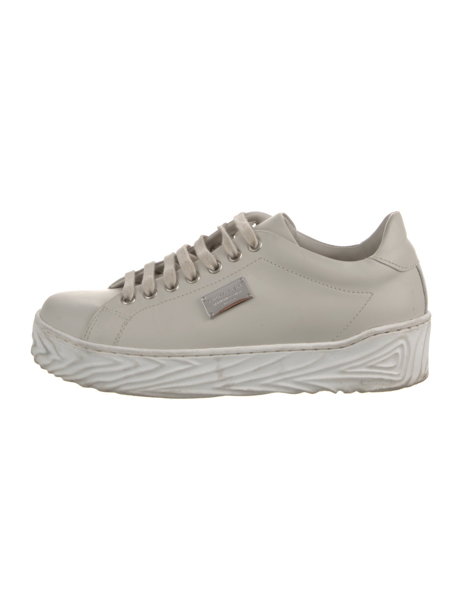 Philipp Plein Leather Sneakers