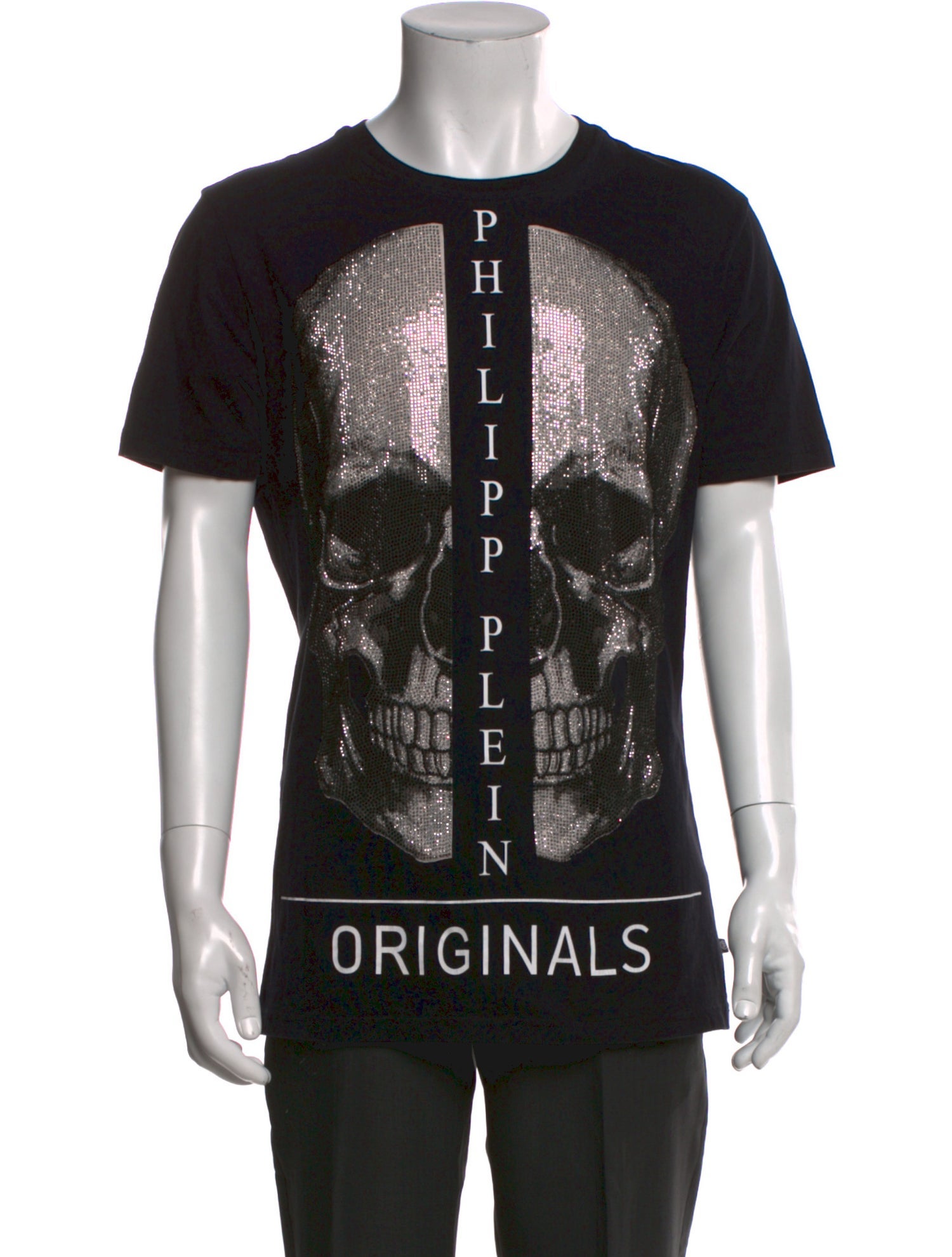 Philipp Plein Graphic Print Crew Neck T-Shirt