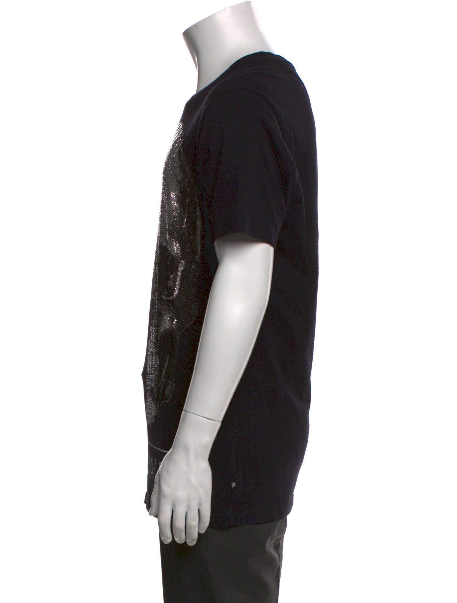 Philipp Plein Graphic Print Crew Neck T-Shirt