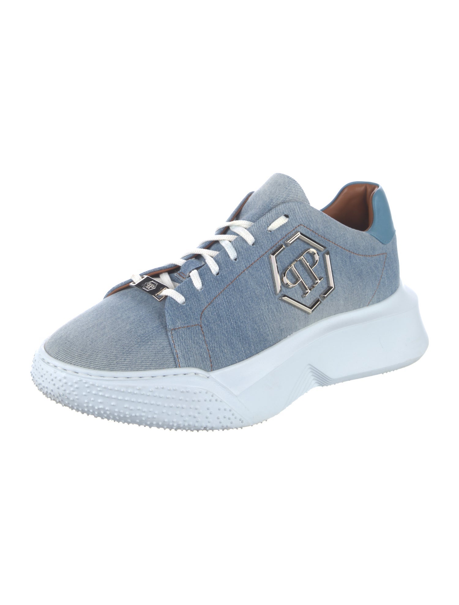 Philipp Plein Denim Sneakers