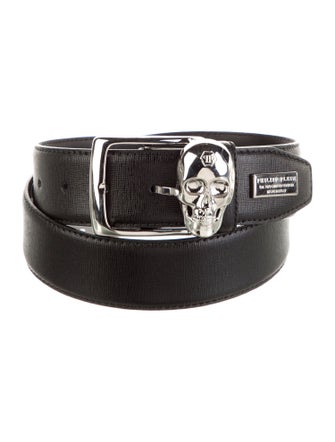 Philipp Plein Leather Belt