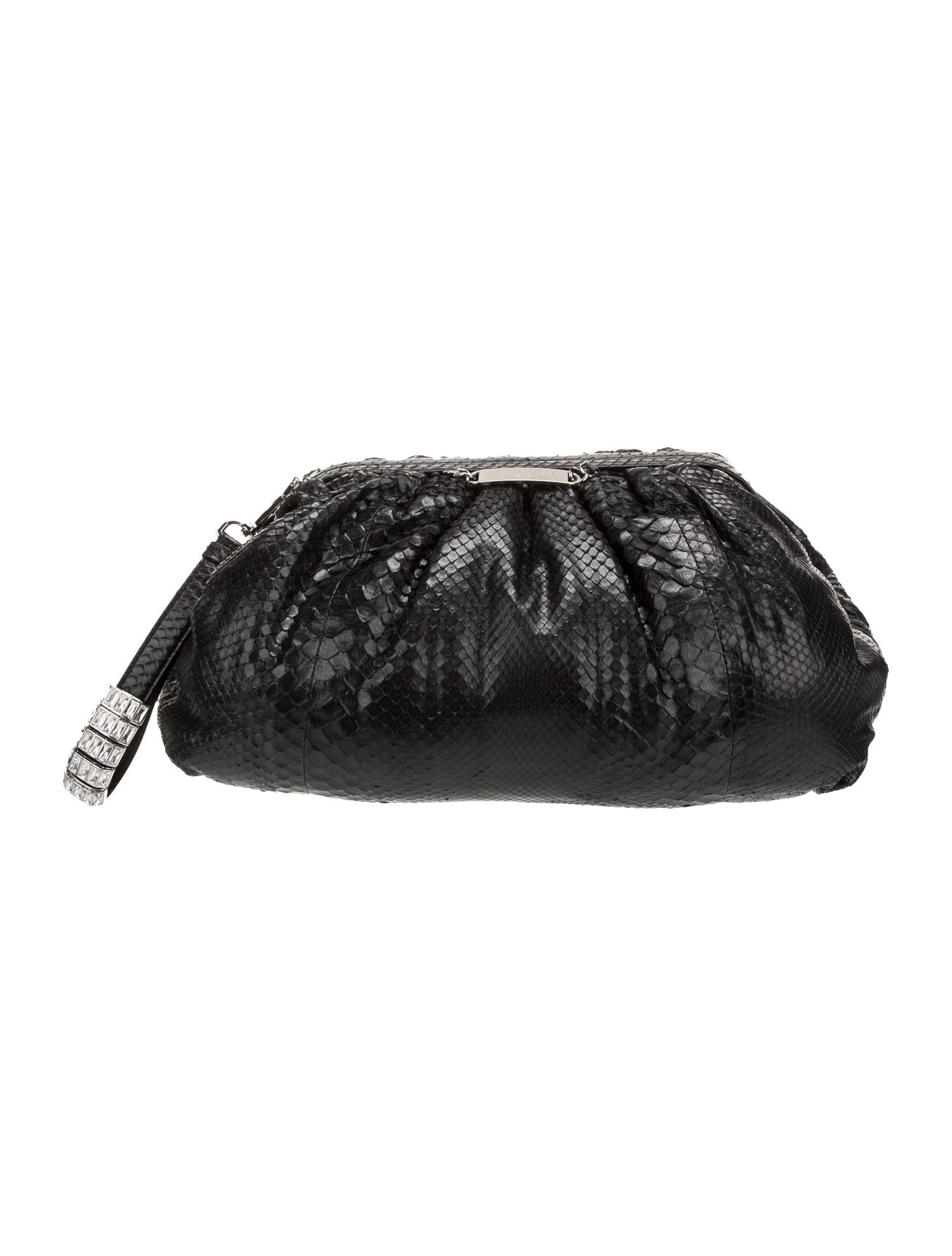 Philipp Plein Snakeskin Clutch