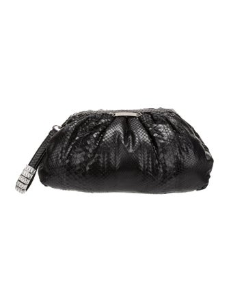 Philipp Plein Snakeskin Clutch