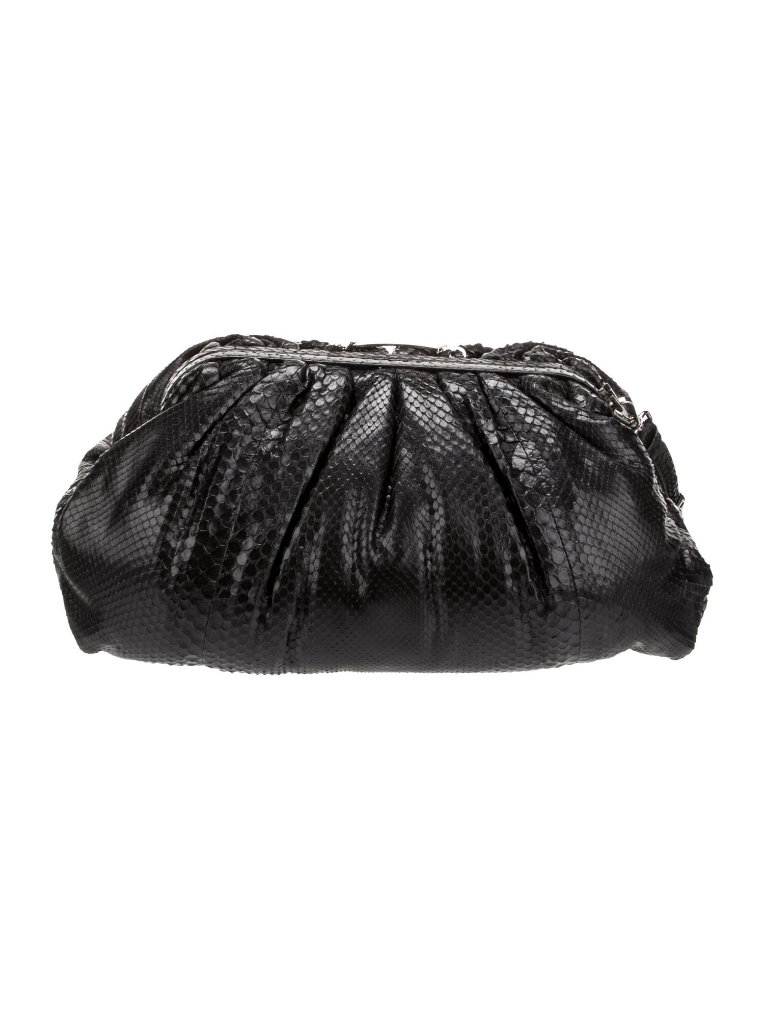 Philipp Plein Snakeskin Clutch