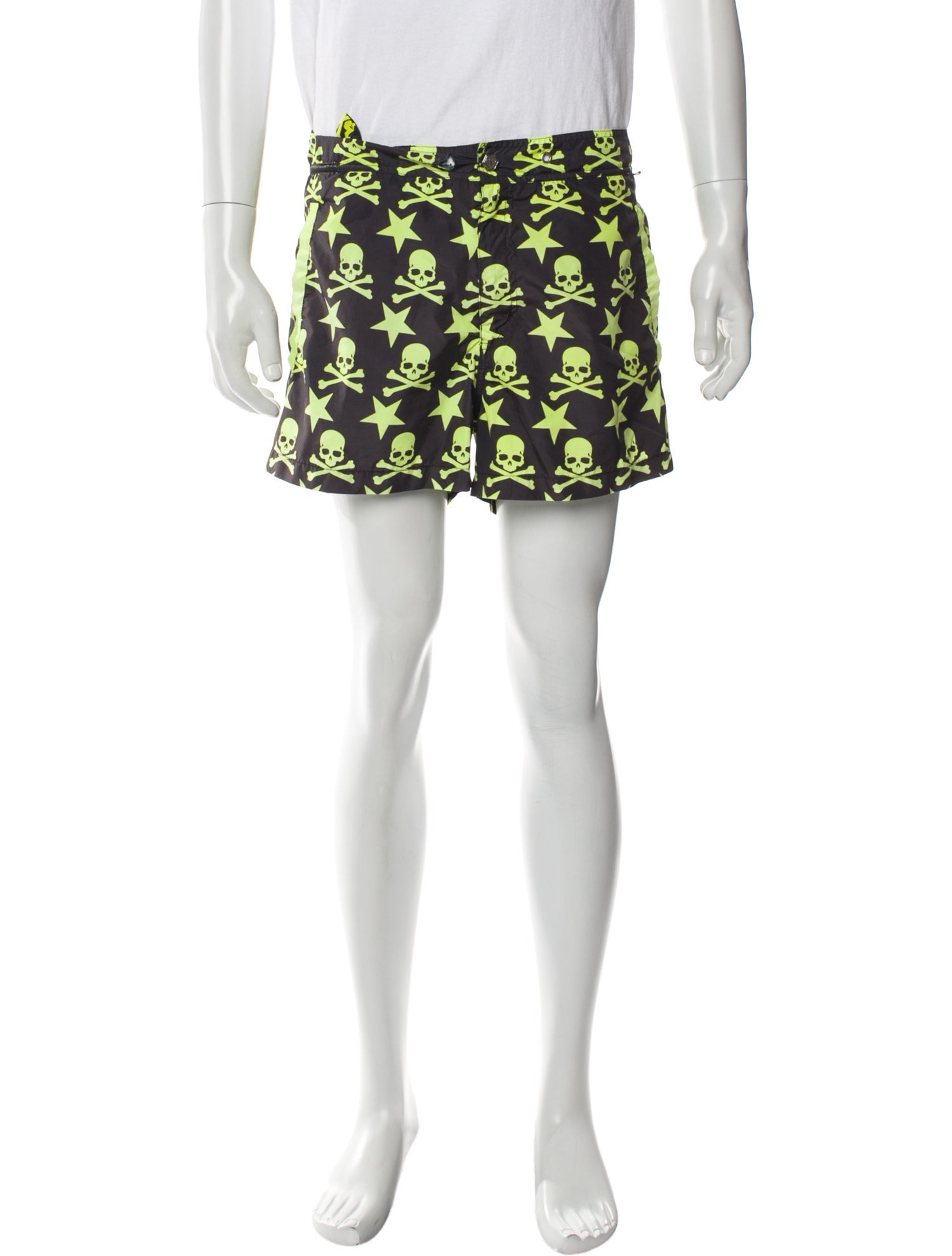 Philipp Plein Printed Swim Trunks