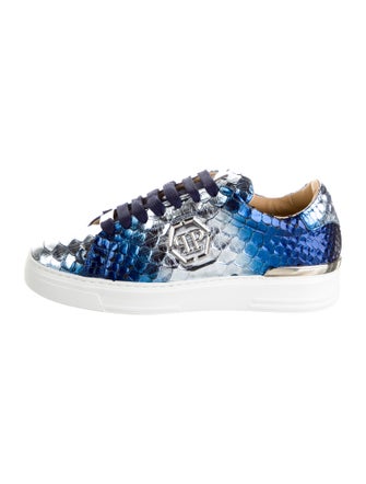 Philipp Plein Python Printed Sneakers