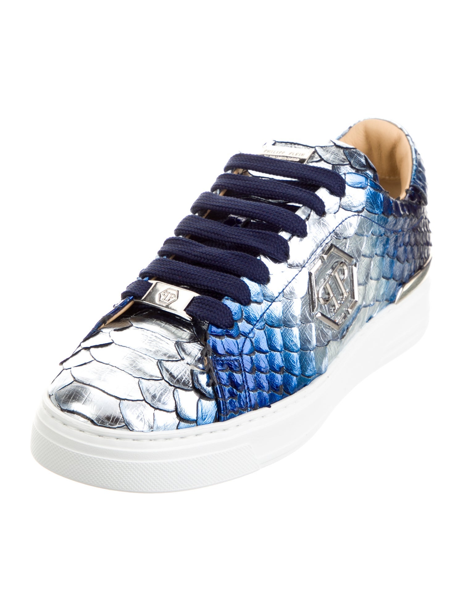 Philipp Plein Python Printed Sneakers