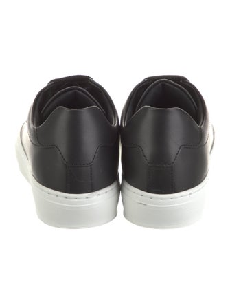 Philipp Plein Leather Graphic Print Sneakers