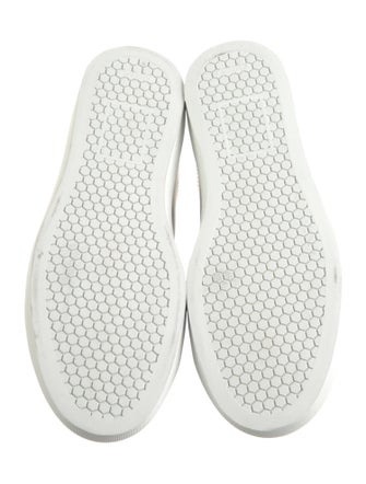 Philipp Plein Leather Graphic Print Sneakers