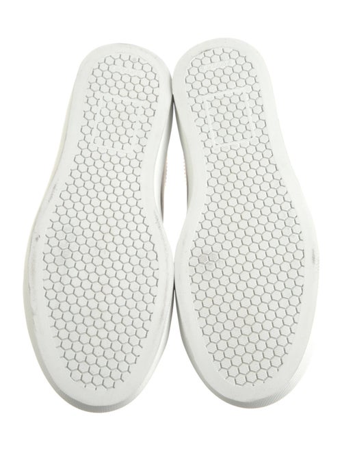 Philipp Plein Leather Graphic Print Sneakers