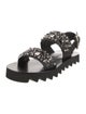 Philipp Plein Leather Sandals