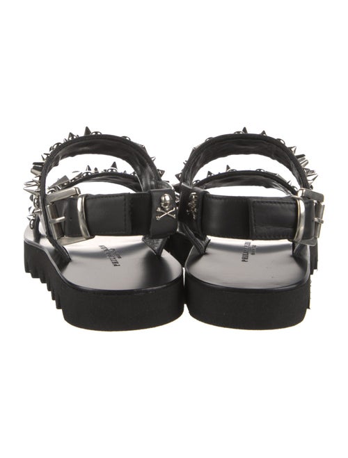Philipp Plein Leather Sandals