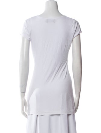 Philipp Plein Graphic Print Scoop Neck T-Shirt