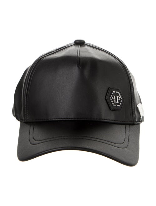 Philipp Plein Leather Baseball Hat